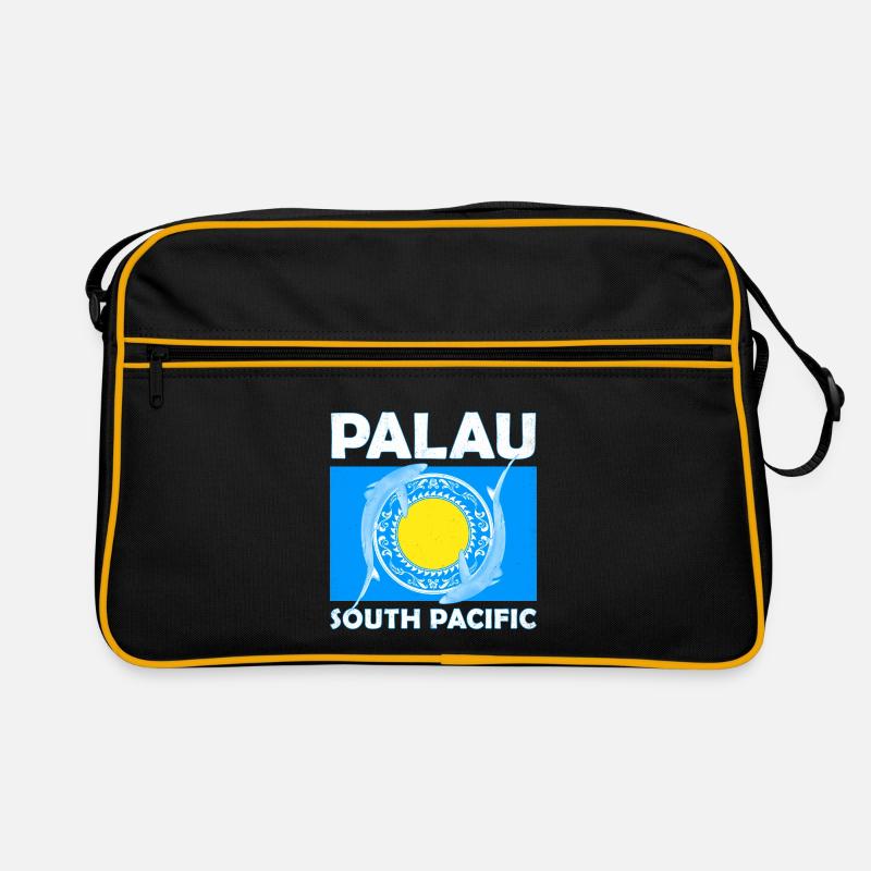 Drapeau des Palaos et requins bleus Sac Retro