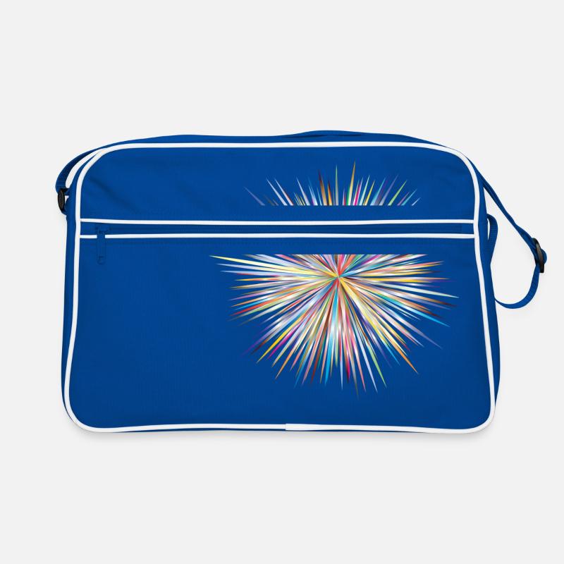 Farbexplosion Bunt Geschenk Geschenkidee Retro Tasche