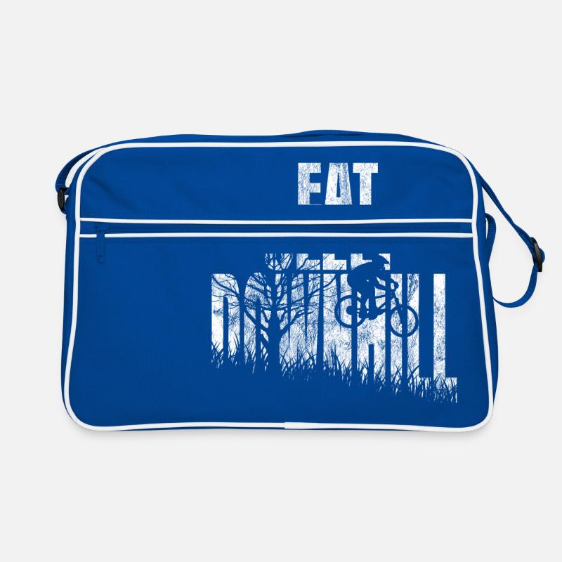 Downhill Gift Downhiller shirt Retro Bag