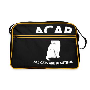ACAB 1312 - Sac Retro - noir/or - Devant