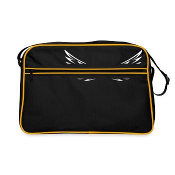 wing - Retro Bag - black/gold - Front