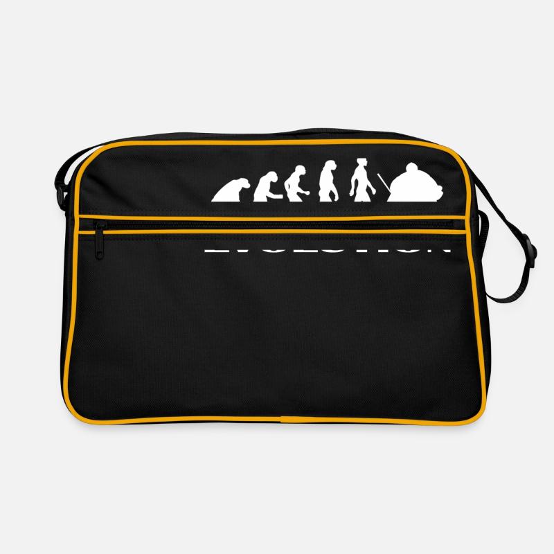 Evolution Eishockey Eishockeyspieler Geschenk idee Retro Tasche