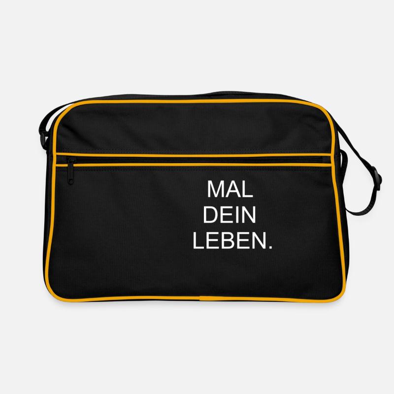 'Chill mal dein Leben' Design Retro Tasche