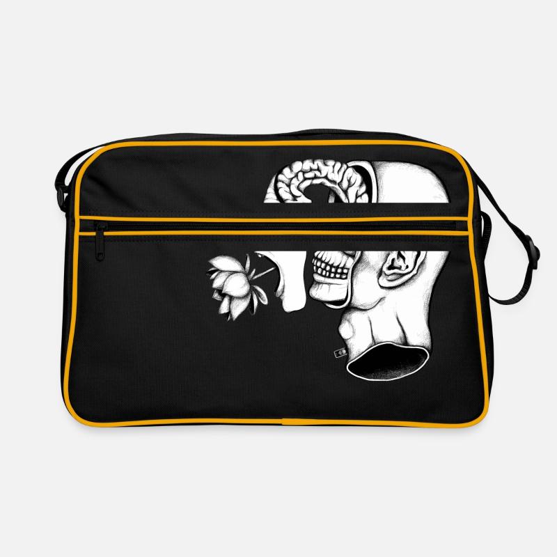 Split Screaming Head Retro Bag