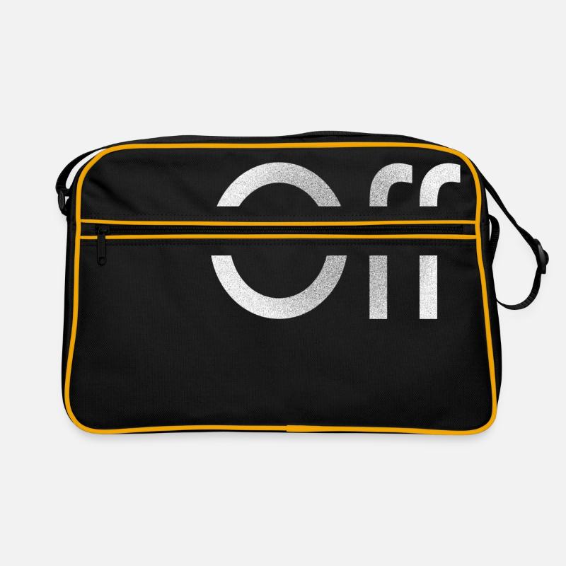 OFF white - Retro Bag - black/gold