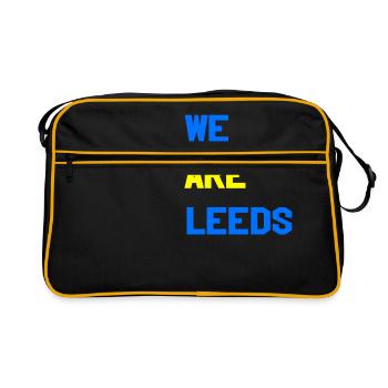We are Leeds - Retro Bag - black/gold - Front