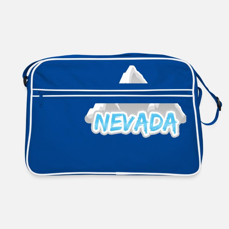 Nevada as a mountain Retro Bag