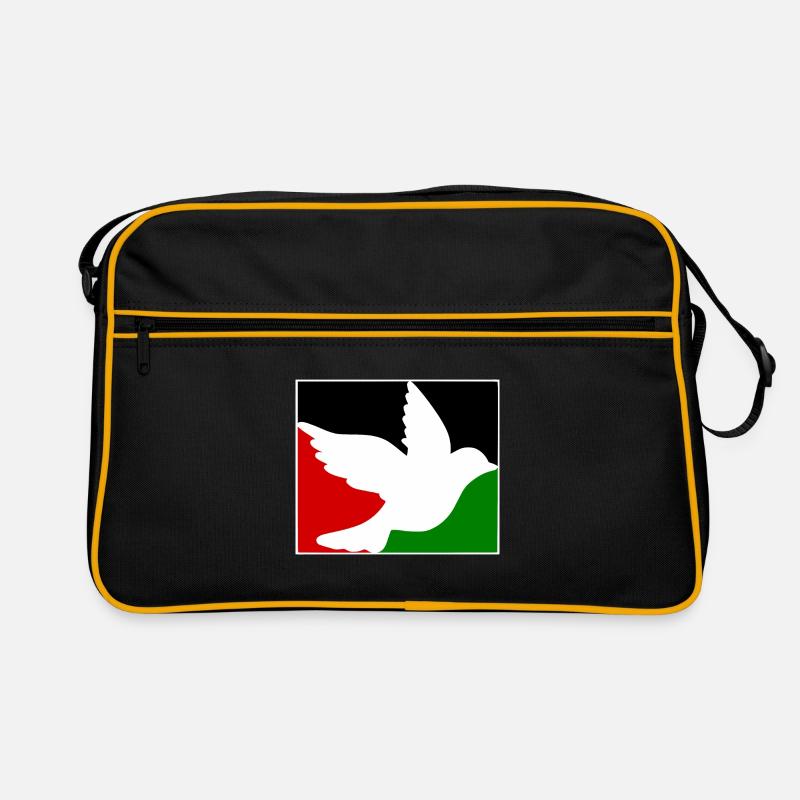 Free palestine Retro Bag