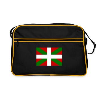 Pays basque - Sac Retro - noir/or - Devant