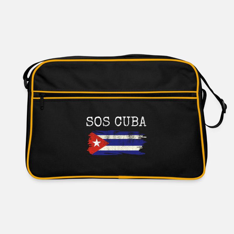 Cuban Flag Free Cuba Libre Patria Y Vida Shirt Retro Bag