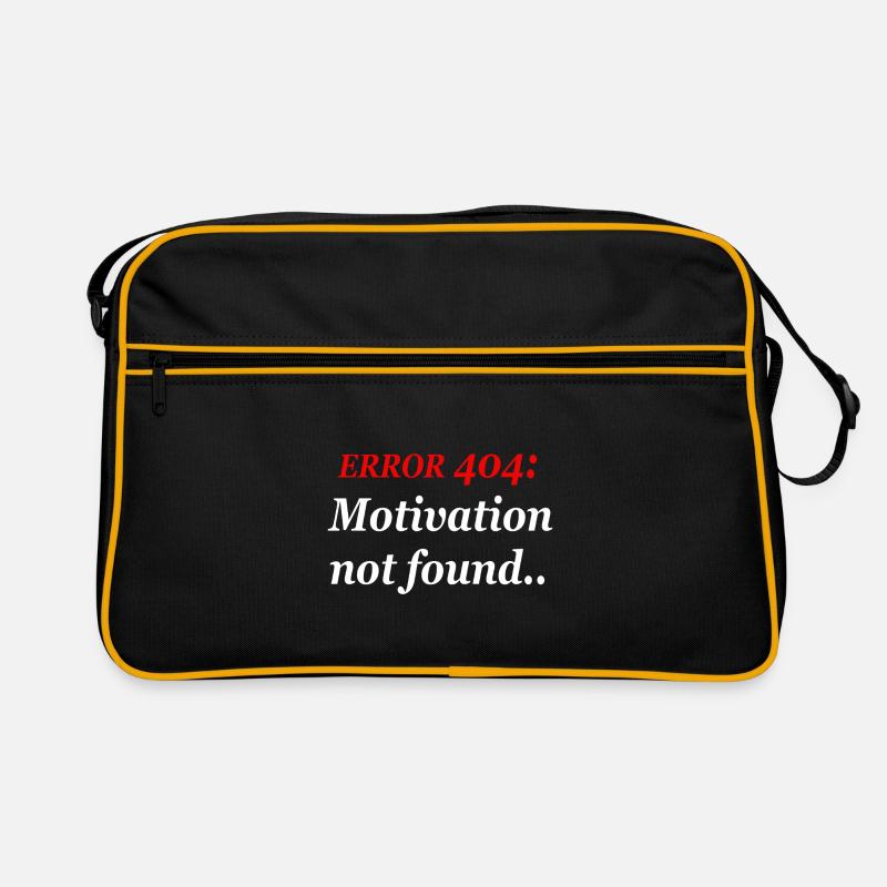 404: Motivation not found. Retro Bag