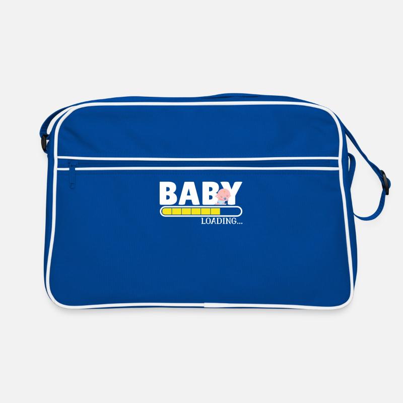 Baby loaded T Shirt Cute Baby loading Gift Idea Retro Tasche