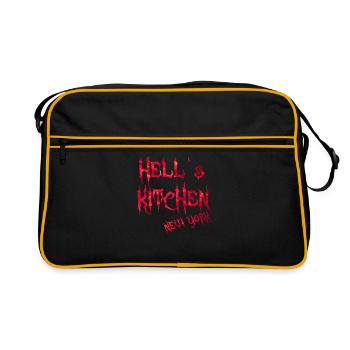 Hell’s Kitchen - Sac Retro - noir/or - Devant