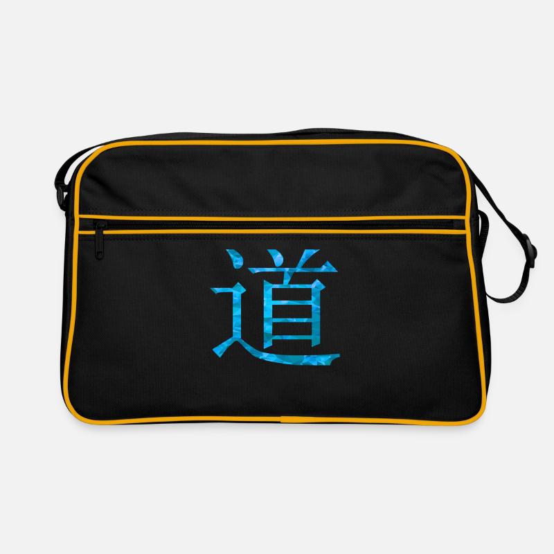 Signe chinois Dao - Sac Retro - noir/or