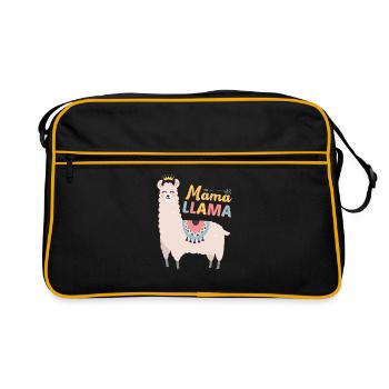 Mama Llama - Retro Bag - black/gold - Front
