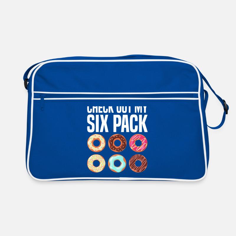 Sixpack Donut Retro Tasche