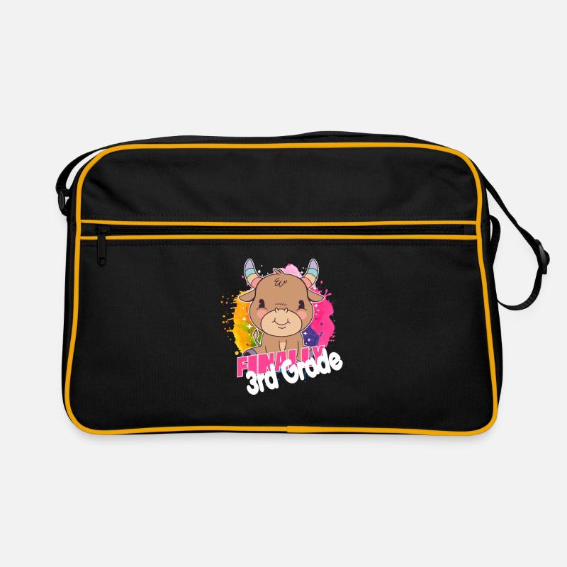 Endlich 3. Klasse, Zweitklässler Retro Tasche