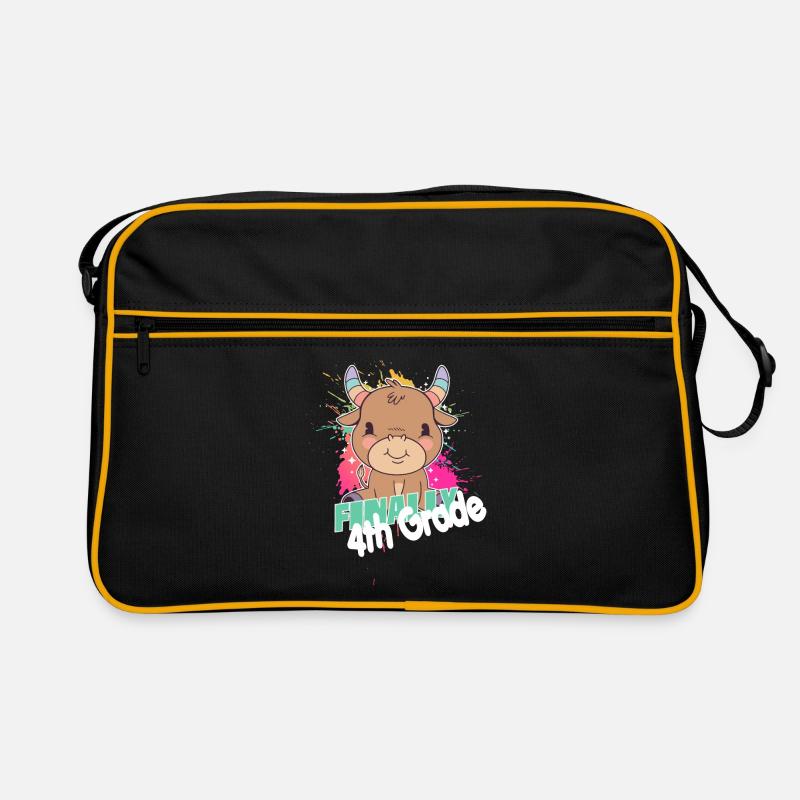 Finally 4th Grade, Fourth Grader Retro Tasche