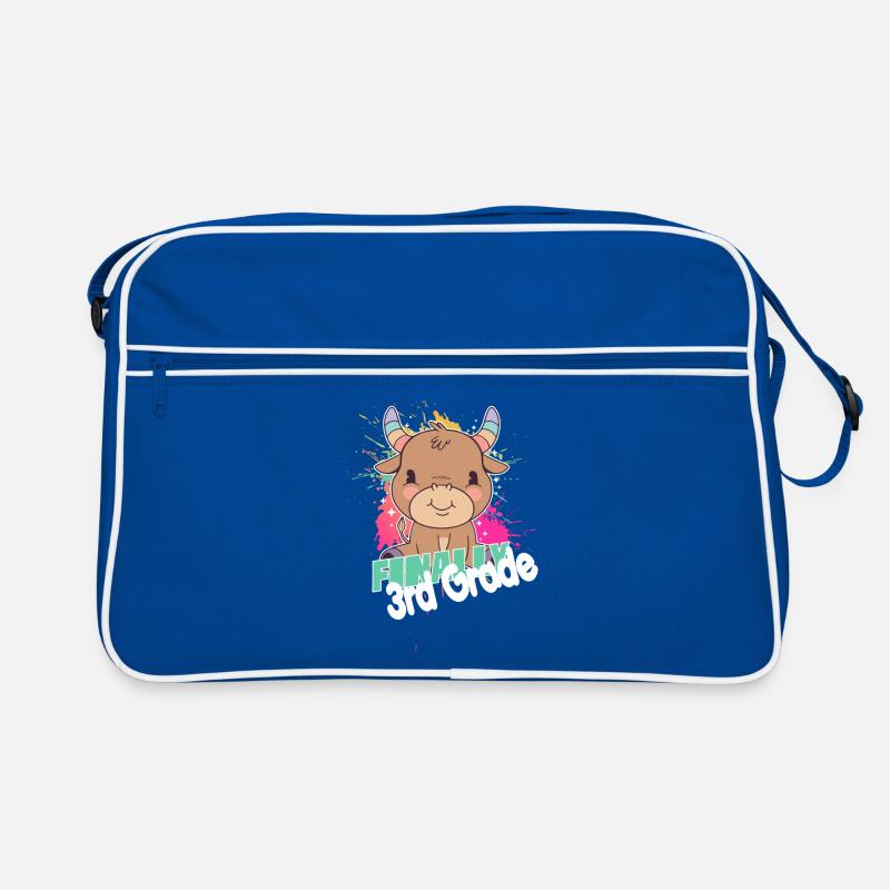 Finally 3rd Grade, Second Grader Retro Bag