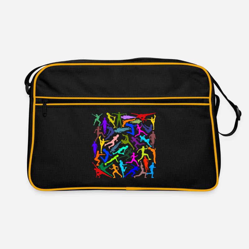 Sport Art - Retro Tasche - Schwarz/Gold