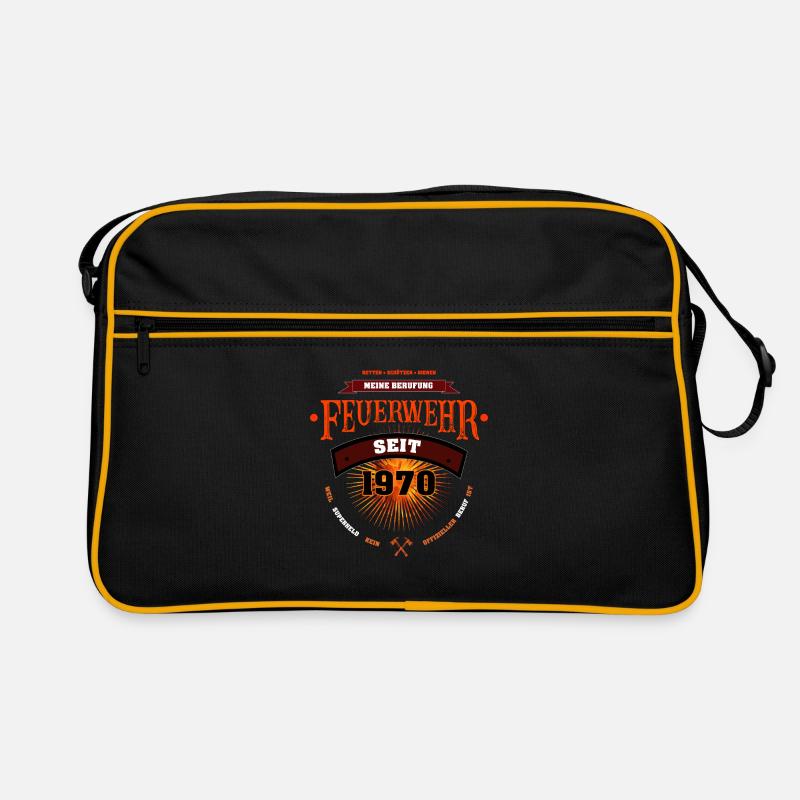 my vocation since 1970 the fire department Retro Bag