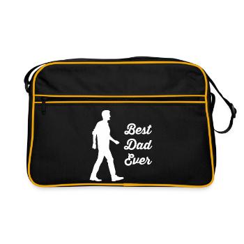 Père - Sac Retro - noir/or - Devant