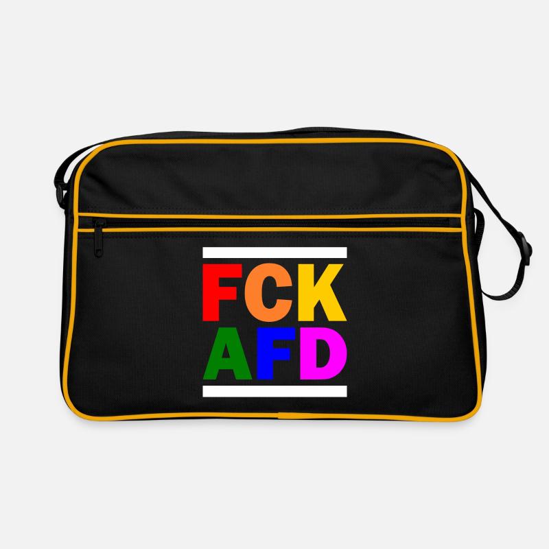 Fck afd Retro Tasche