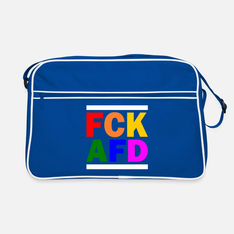 Fck afd Retro Tasche