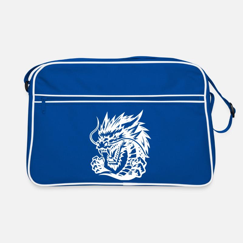 Conception de tatouage de dragon éternel Sac Retro