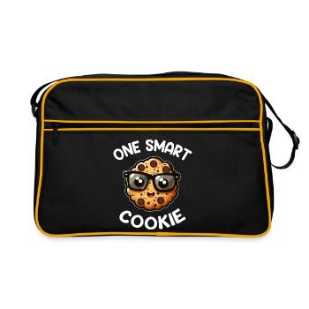 Cookie Malin Lunettes - Sac Retro - noir/or - Devant