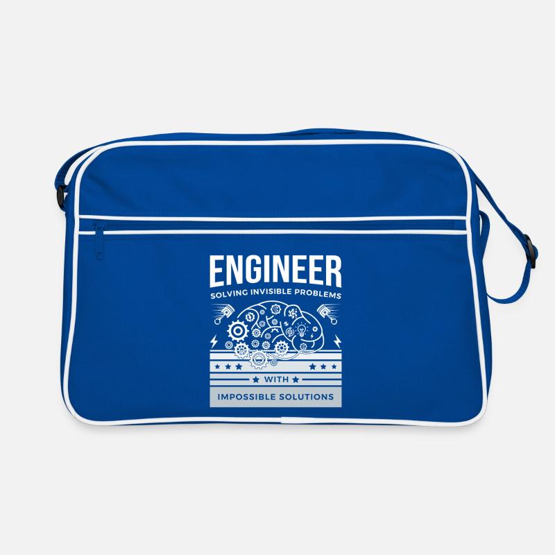 ENGINEER – Solving Invisible Problems T-Shirt Retro Bag