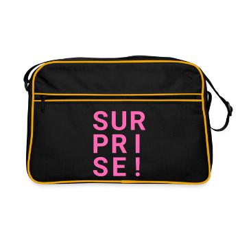 SURPRISE! - Retro Bag - black/gold - Front