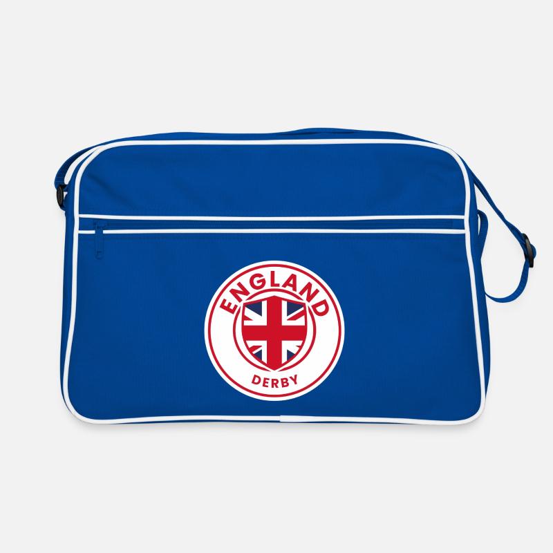Design des Union Jack-Schildes Retro Tasche