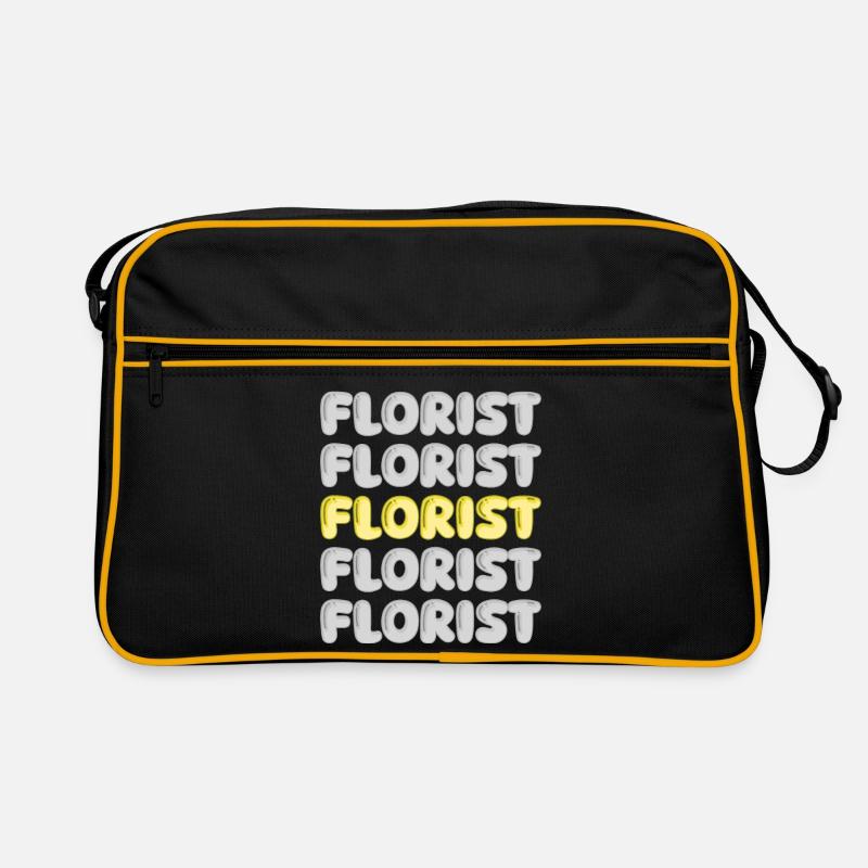 Profession : Fleuriste Sac Retro