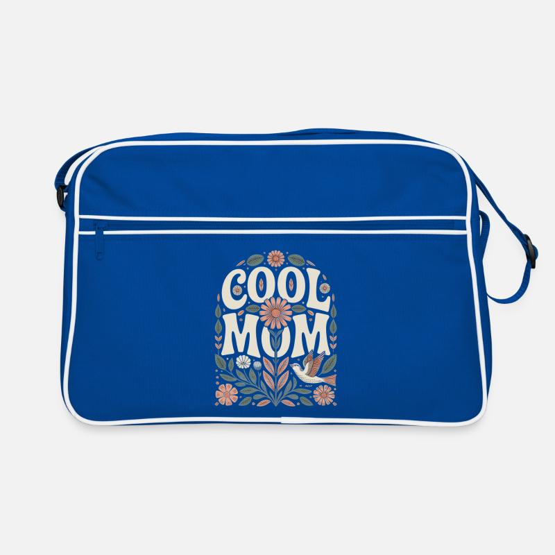 Motif fleural rétro Cool Mom Sac Retro