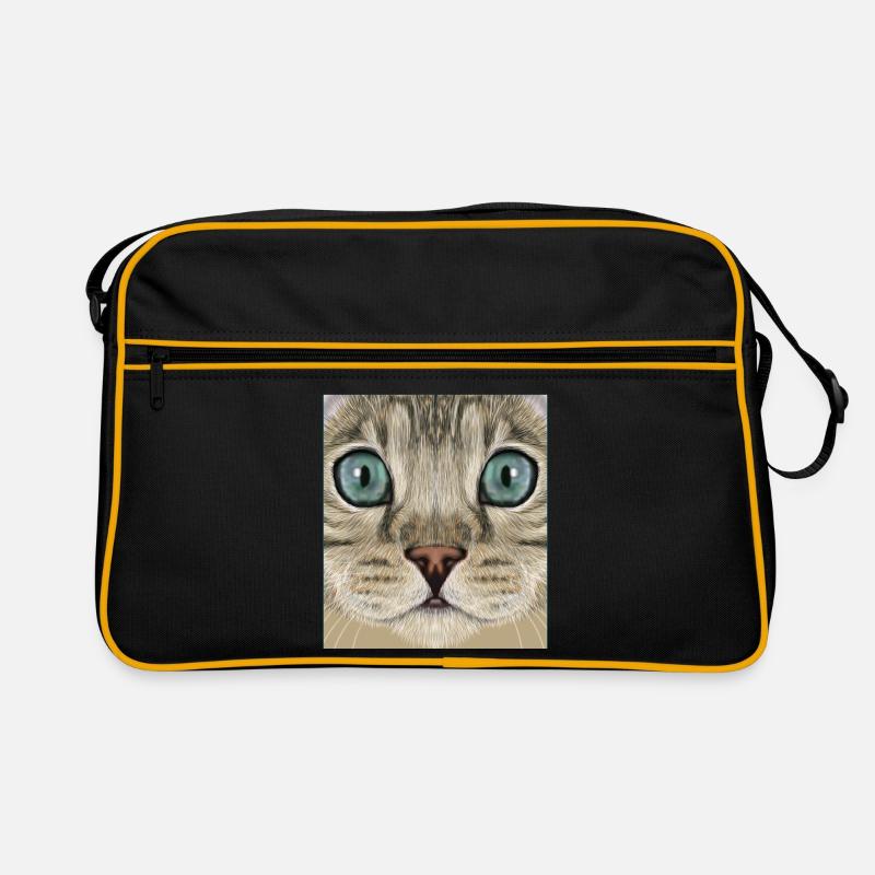 Chat léopard Sac Retro