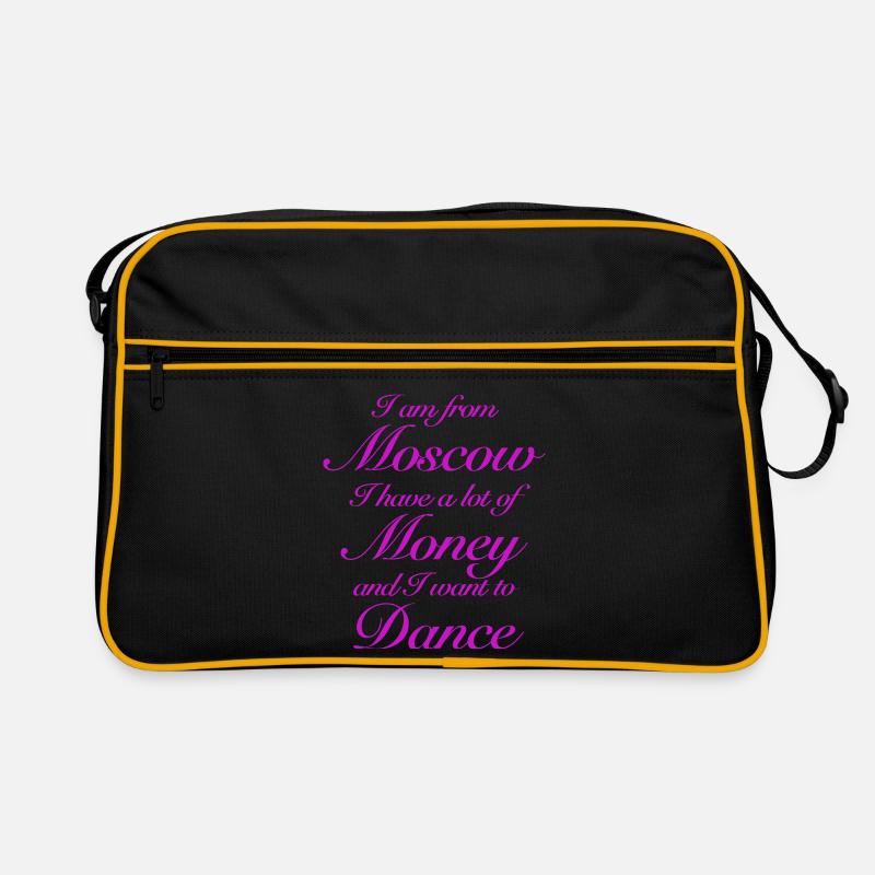Je viens de Moscou Sac Retro
