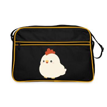 Chicken - Retro Bag - black/gold - Front