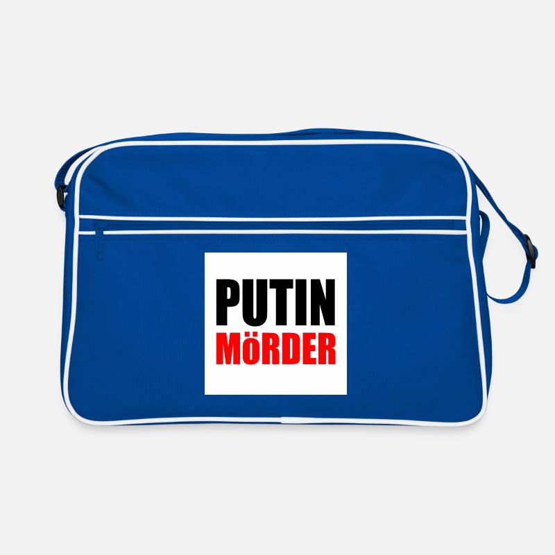 Putin mörder Retro Tasche