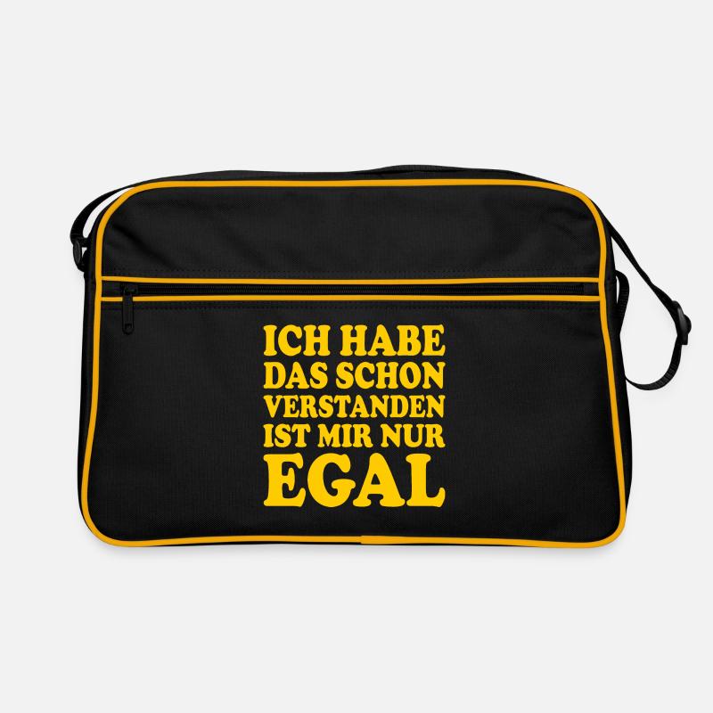 I've already understood that, I just don't care Retro Bag