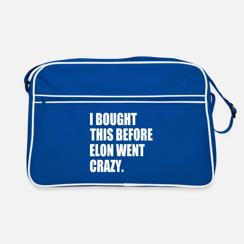 i bought this before elon went crazy Retro Tasche