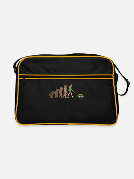 Gardener Evolution - Jardinage Jardinage Tondeuse à gazon - Sac Retro - noir/or - Devant