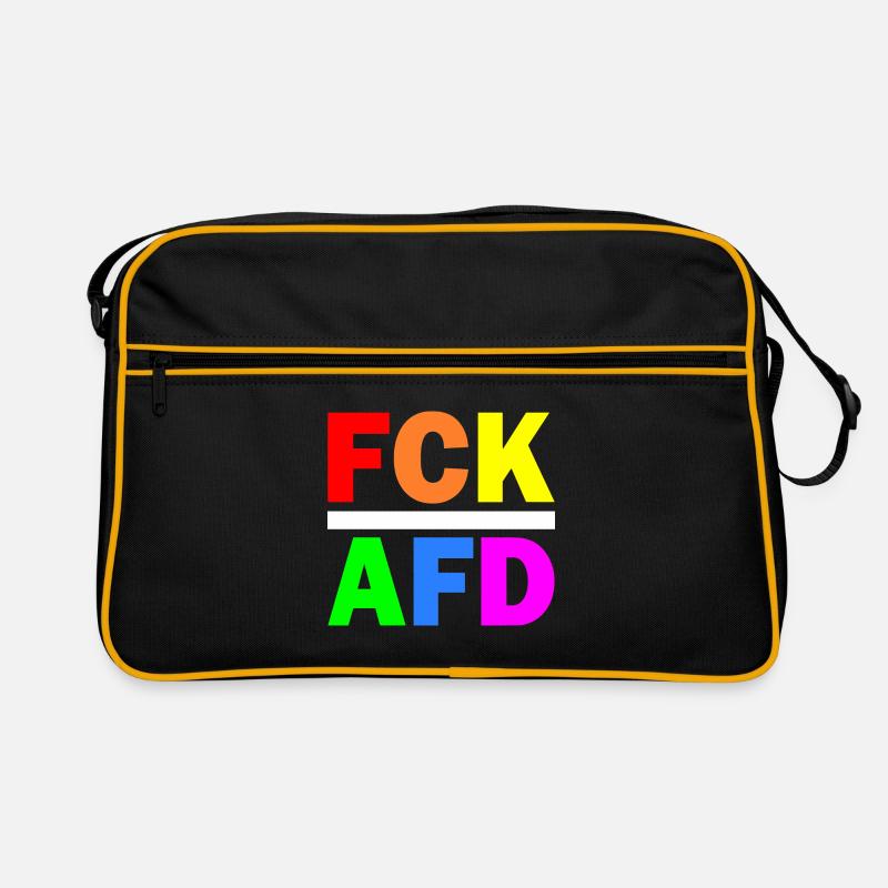 Fck afd Retro Tasche