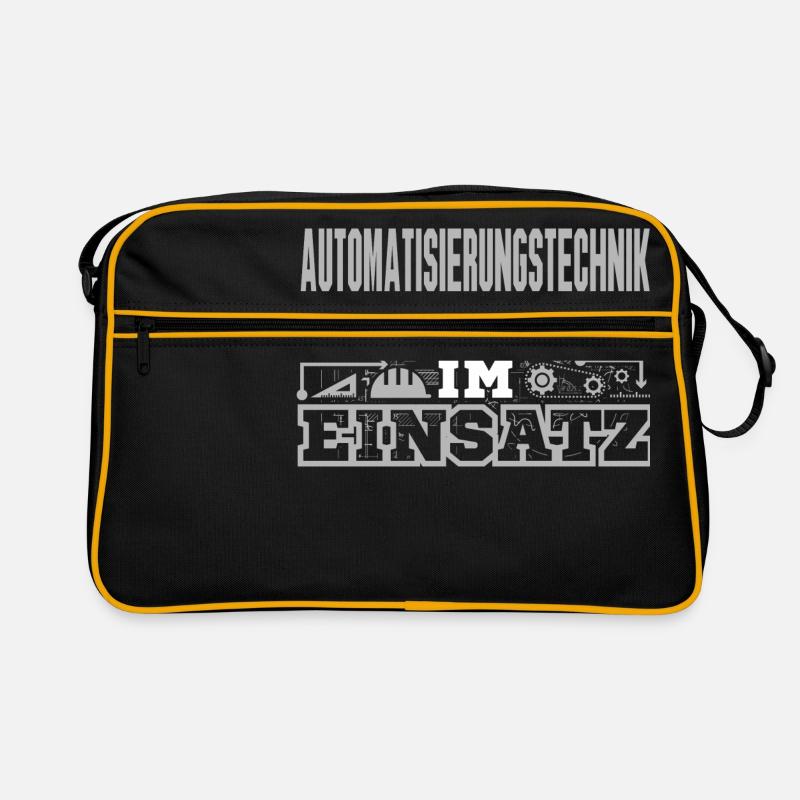 Automatisierungstechnik Retro Tasche