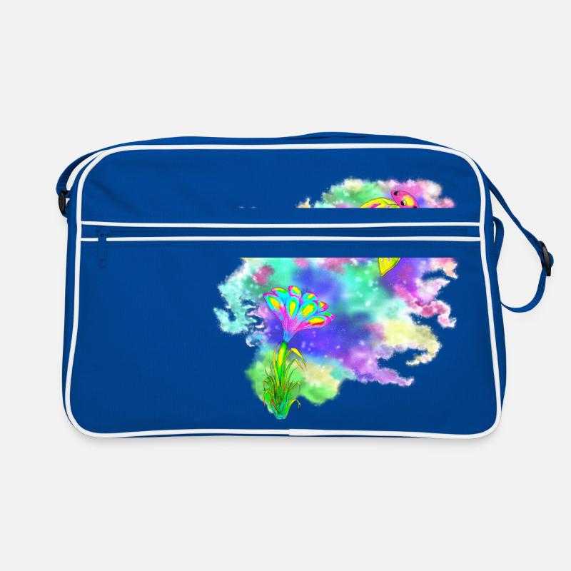 Ladybug flower star design hand drawn Retro Bag