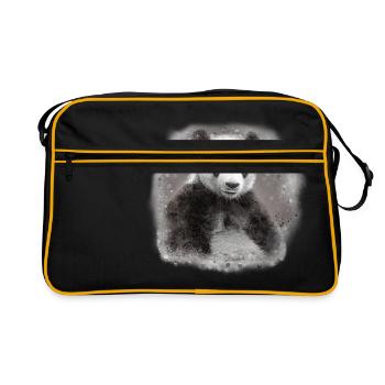 Panda - Sac Retro - noir/or - Devant