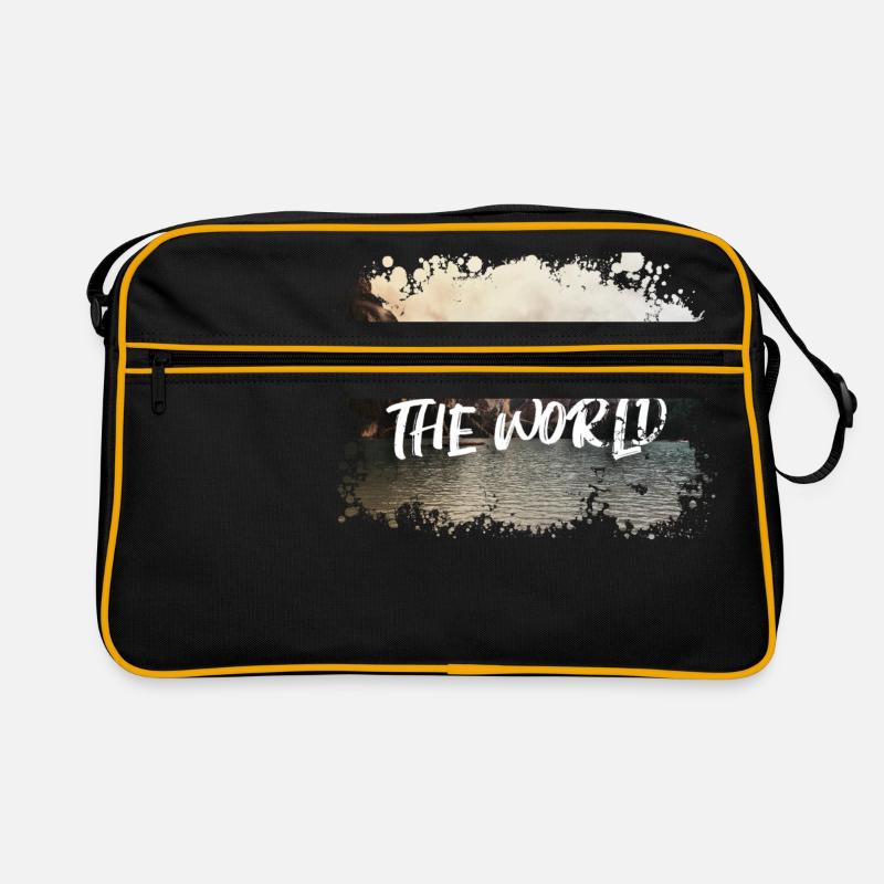 Travel The World Sac Retro