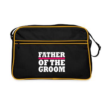 Father of the groom - Sac Retro - noir/or - Devant