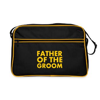 Father of the groom - Sac Retro - noir/or - Devant