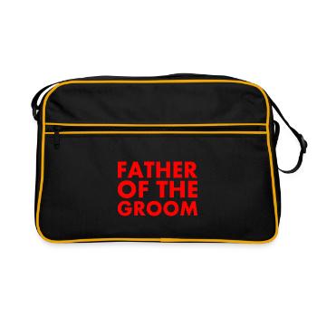 Father of the groom - Sac Retro - noir/or - Devant